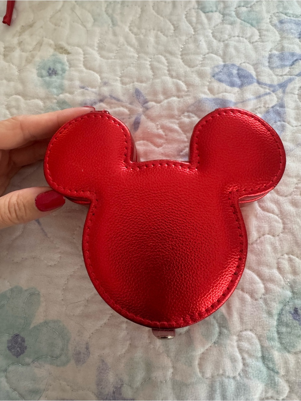 Red Mickey Baublebar Travel bag